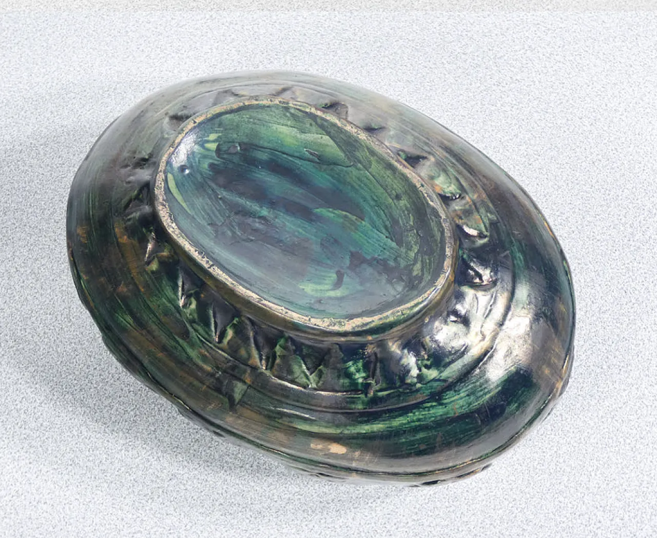 Glazed ceramic bowl, early 20th century 6