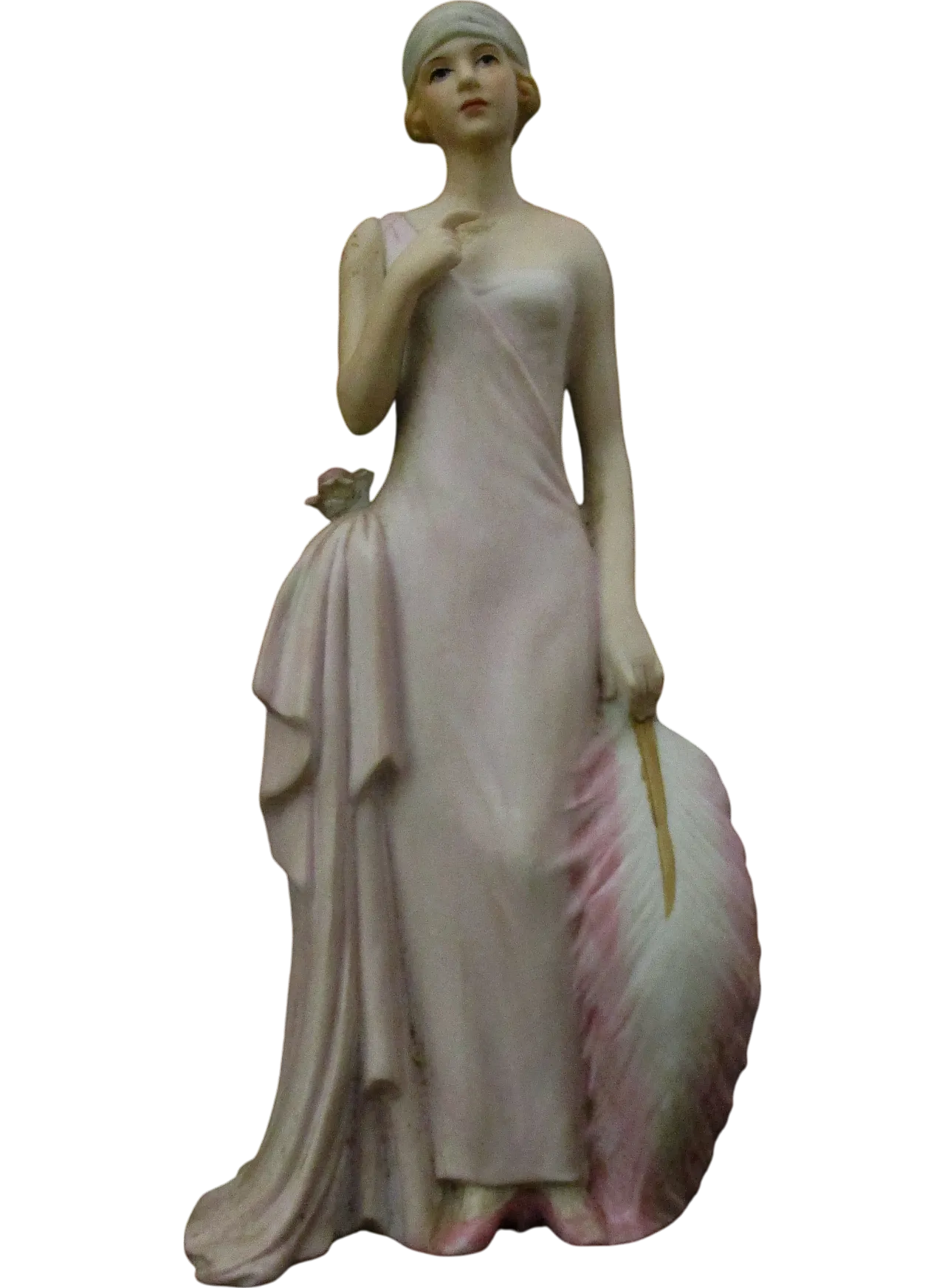 Liberty figurine in Capodimonte biscuit, early 1900s 7