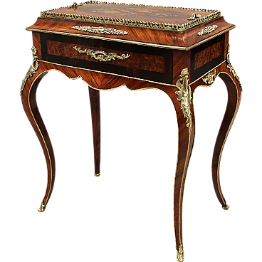 Jardiniere Napoleon III inlaid planter table, 19th century