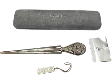 Christian Dior silver letter opener