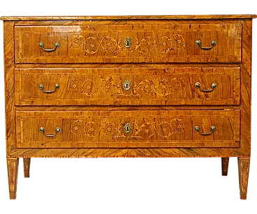 Neoclassical Italian chest of drawers, 18th century