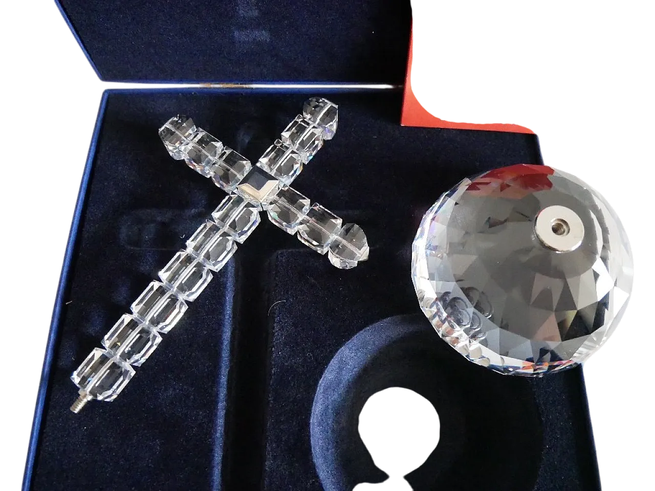 Swarovski crystal light cross 11