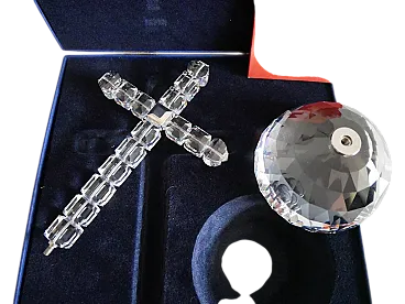 Swarovski crystal light cross