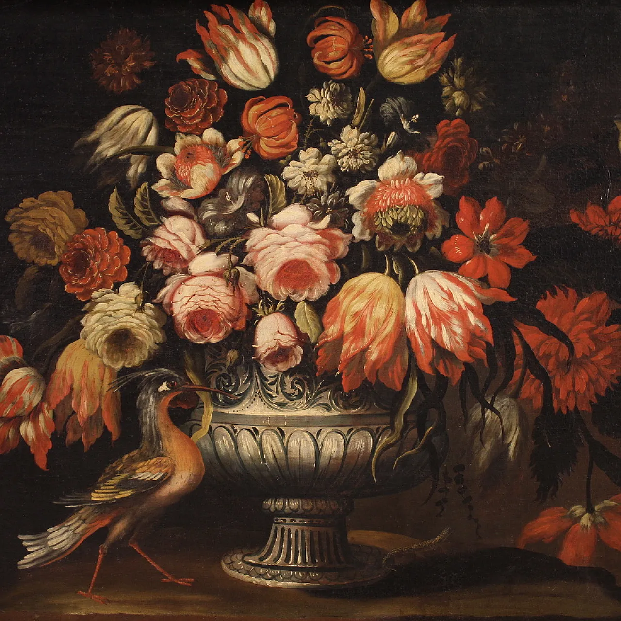 Lombard school, Pair of still lives with birds, 17th century 12