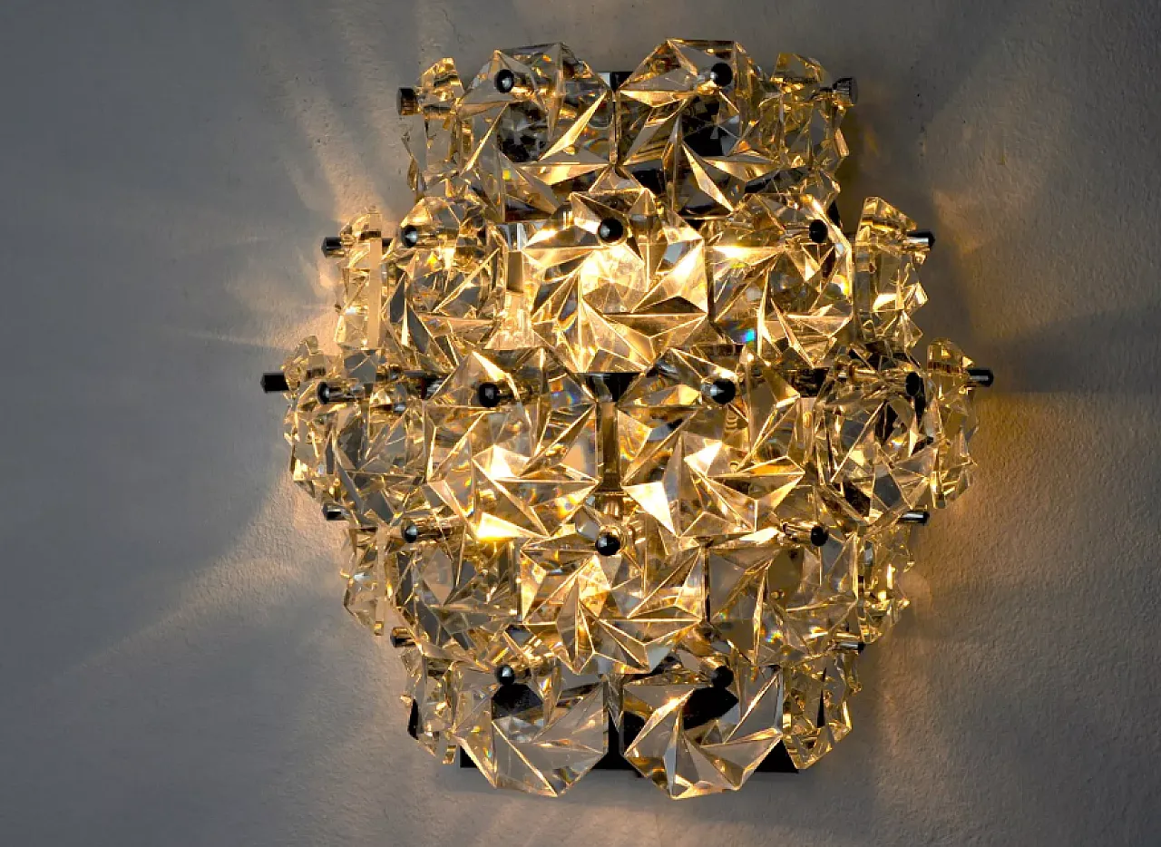 Kinkeldey 5-level wall lamp, 1970s 5