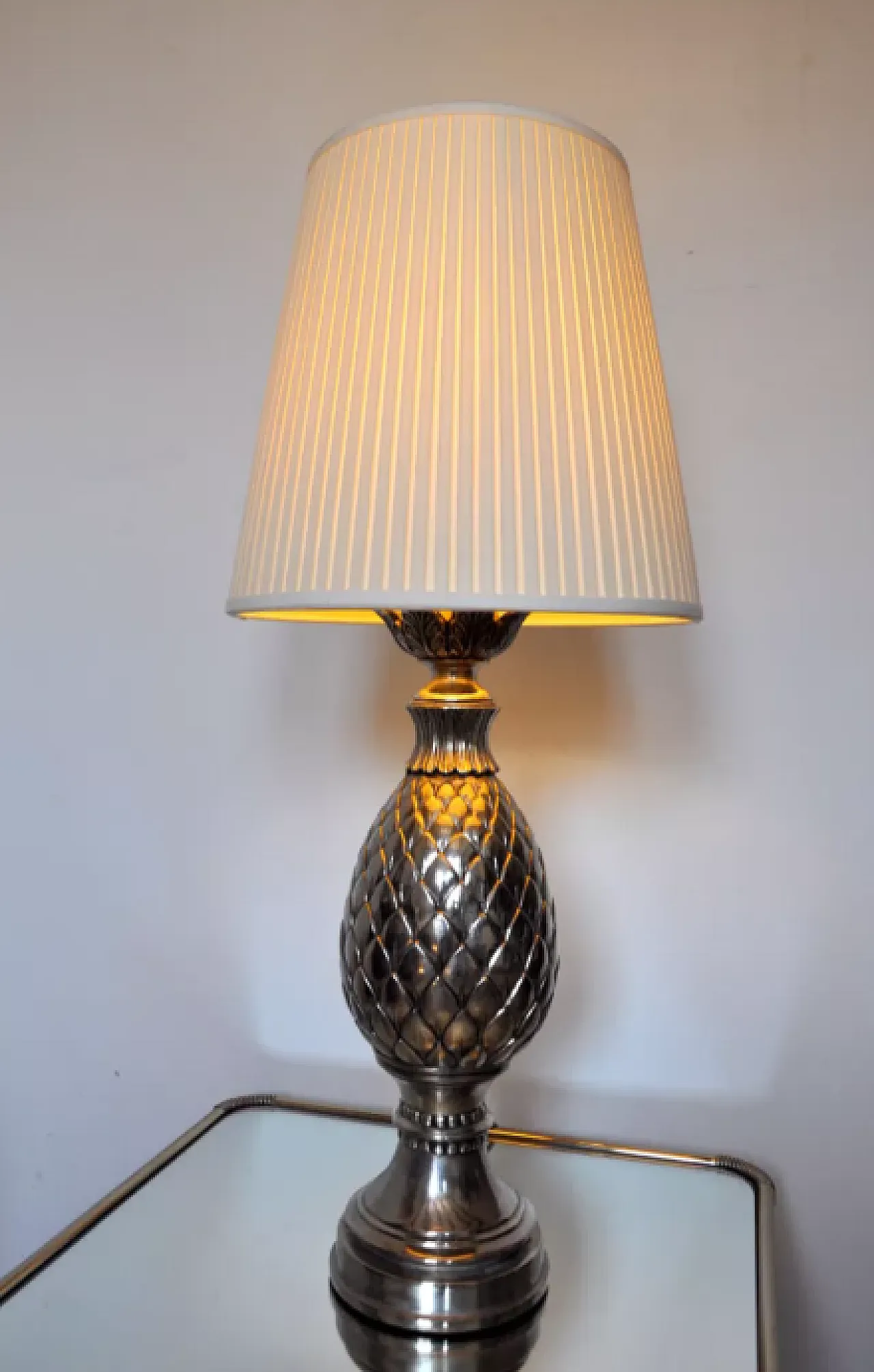 Pineapple table lamp, 1970s 2