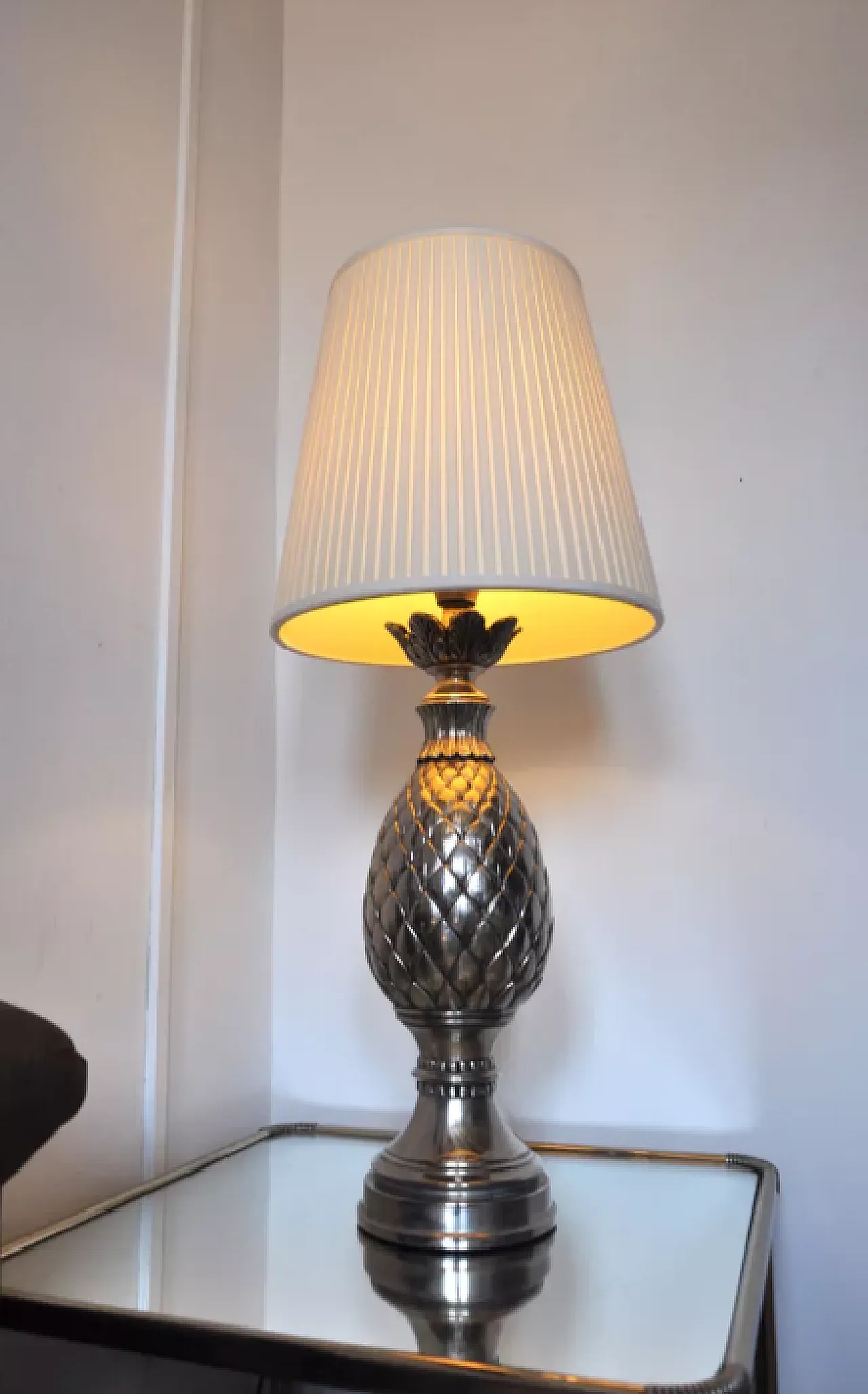 Pineapple table lamp, 1970s 6