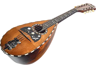 Mandolin with inlays by Marcello Morutto, early 20th century