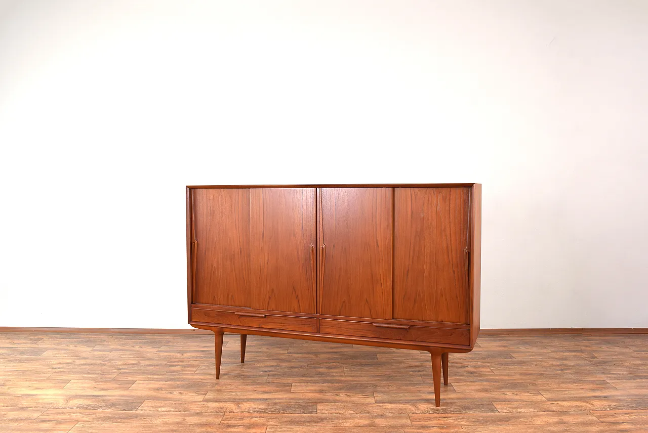 Credenza nr. 13 in teak di Gunni Omann per Omann Jun, anni '60 5