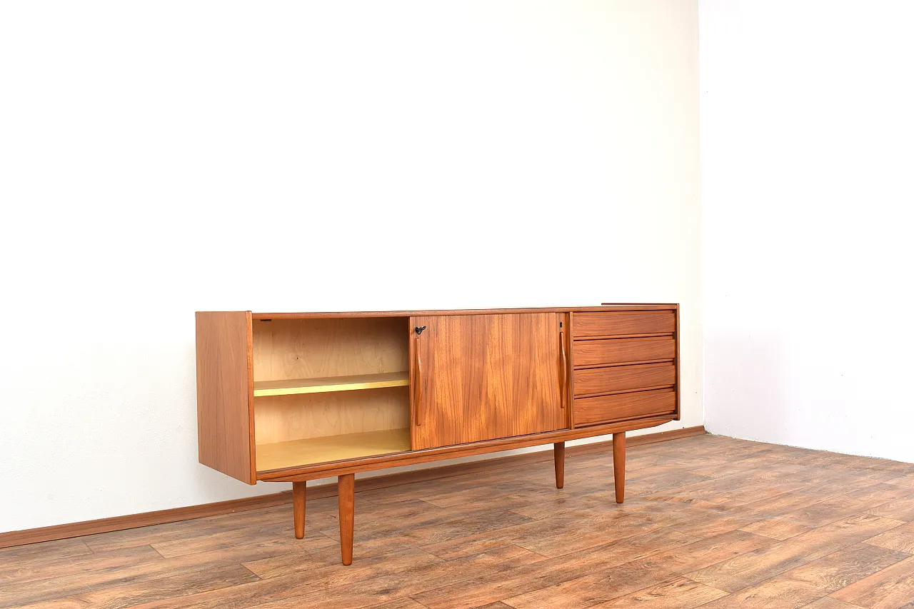 Mid-Century Danish Teak Sideboard, 1960s 12