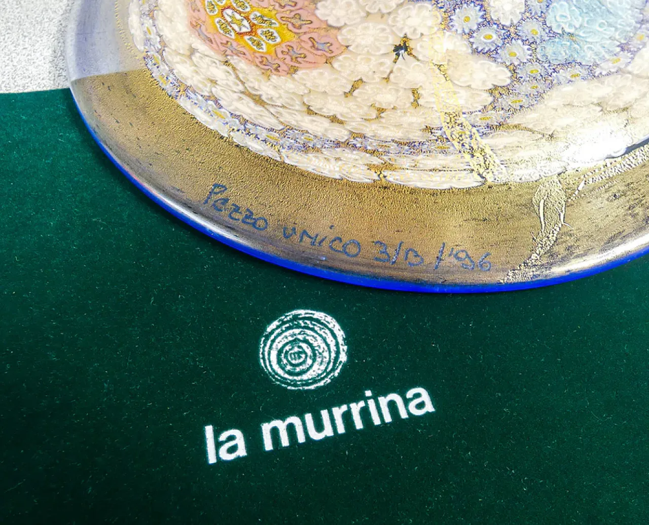 Murano blown glass vase by La Murrina, 1990s 1