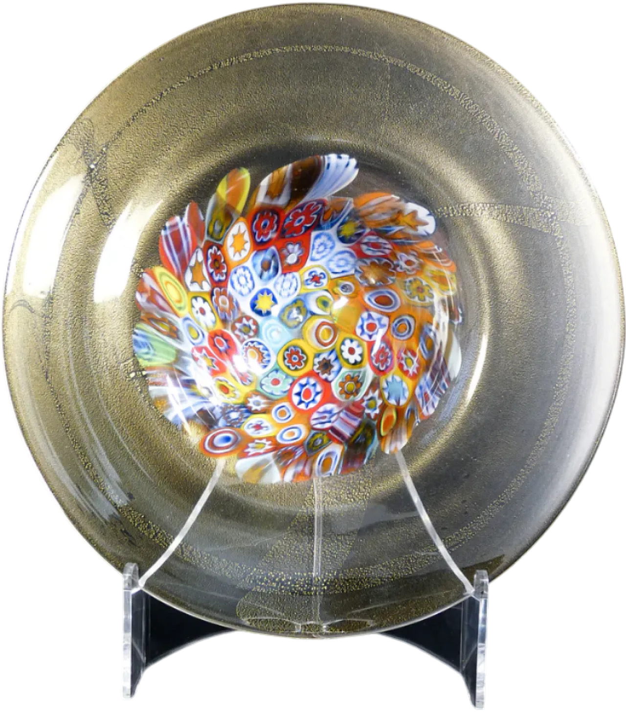 Blown Murano glass dish by Giampaolo Nason, 1990s 9