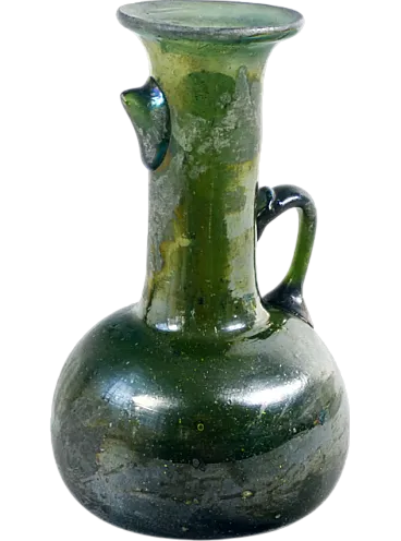 Blown glass vase in the style of Seguso, late 20th century