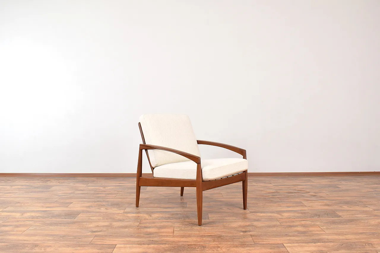 Paper Knife Lounge Chair by Kai Kristiansen for Magnus Olesen, 60s 1