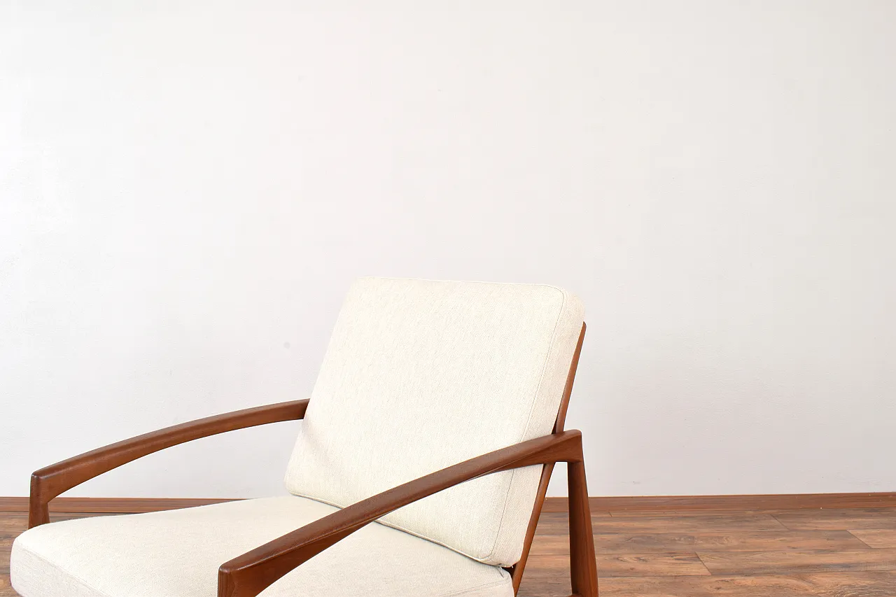 Paper Knife Lounge Chair by Kai Kristiansen for Magnus Olesen, 60s 7