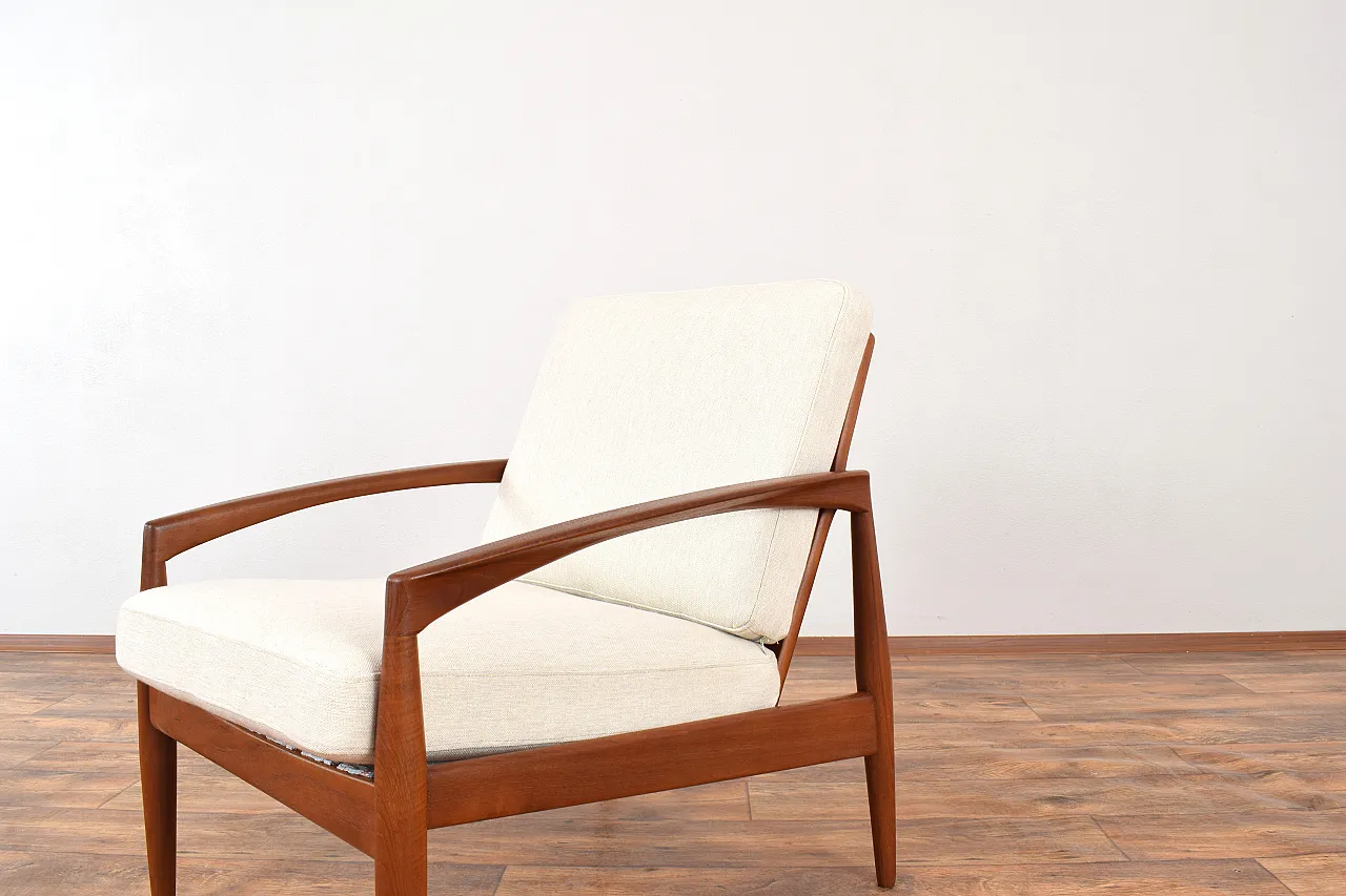 Paper Knife Lounge Chair by Kai Kristiansen for Magnus Olesen, 60s 8