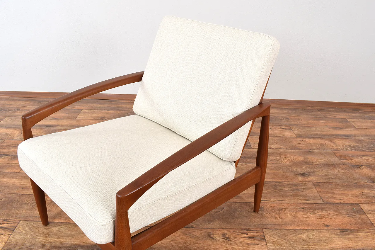 Paper Knife Lounge Chair by Kai Kristiansen for Magnus Olesen, 60s 9