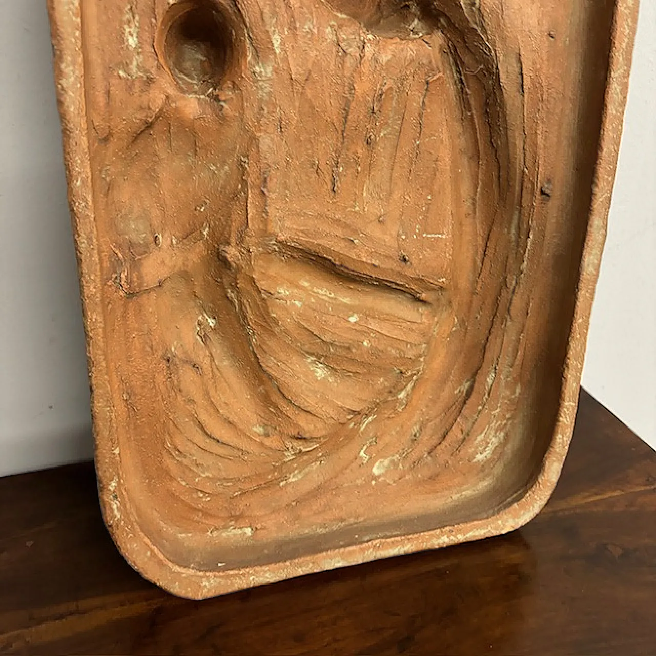 Terracotta plaque Virgin with Child, 19th century 11