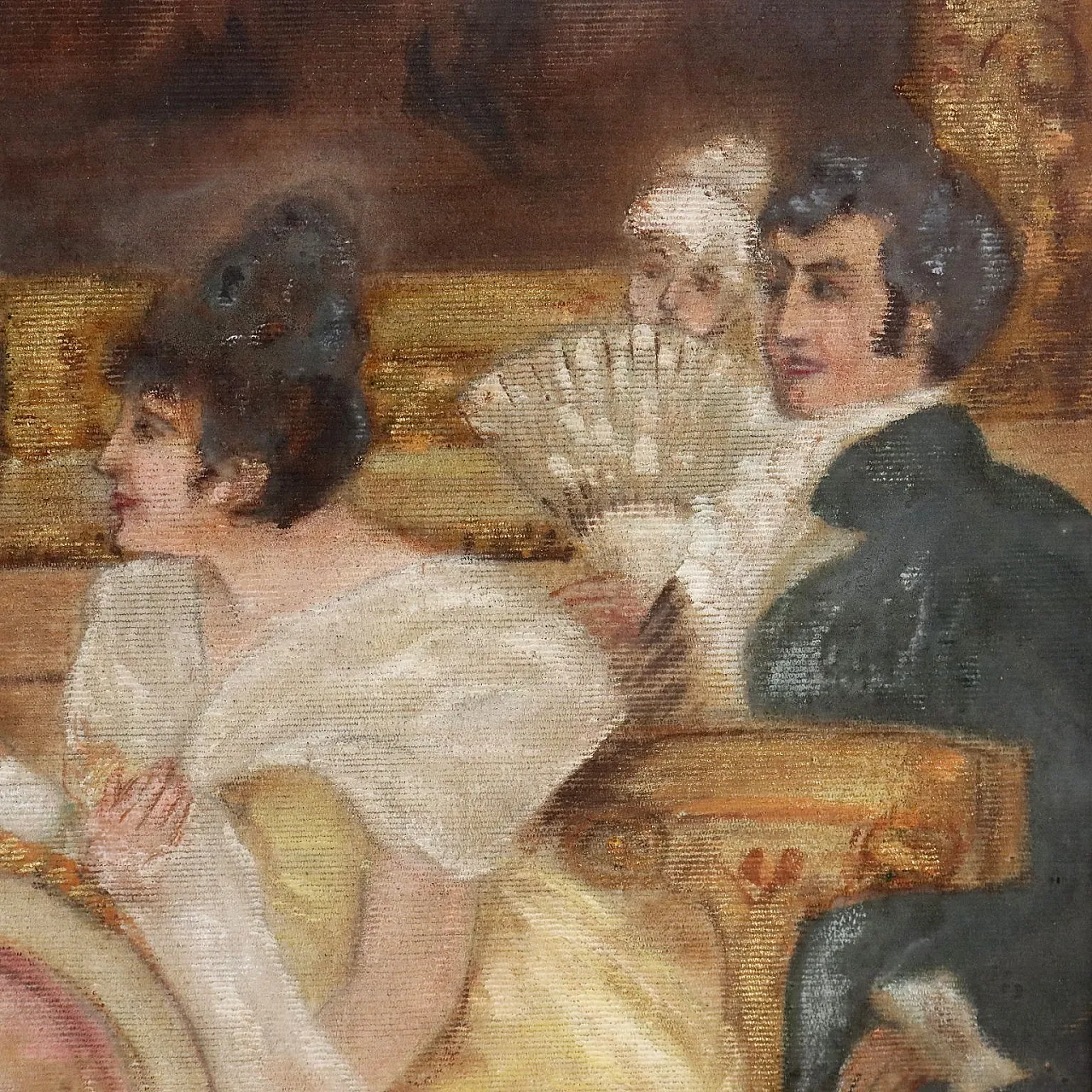 Dance Scene, tempera on canvas, 1920s 6