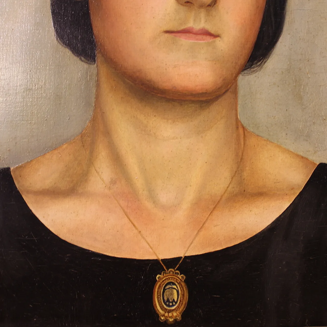 Aladár Kacziány, Portrait of a woman, signed  and dated, 1923 10