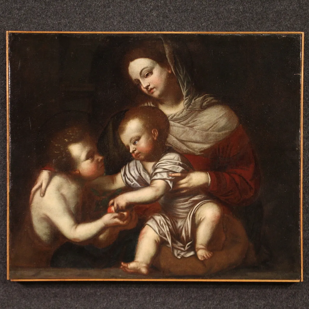 Da il Mretto, Madonna col bambino S. Giovannini, '600 2