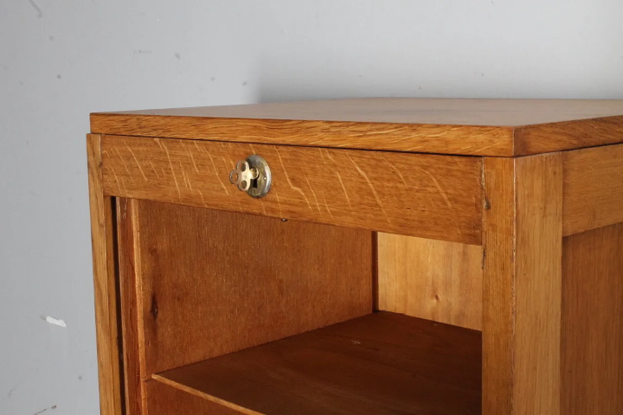 Serrandina filing cabinet in oak, 40s 4