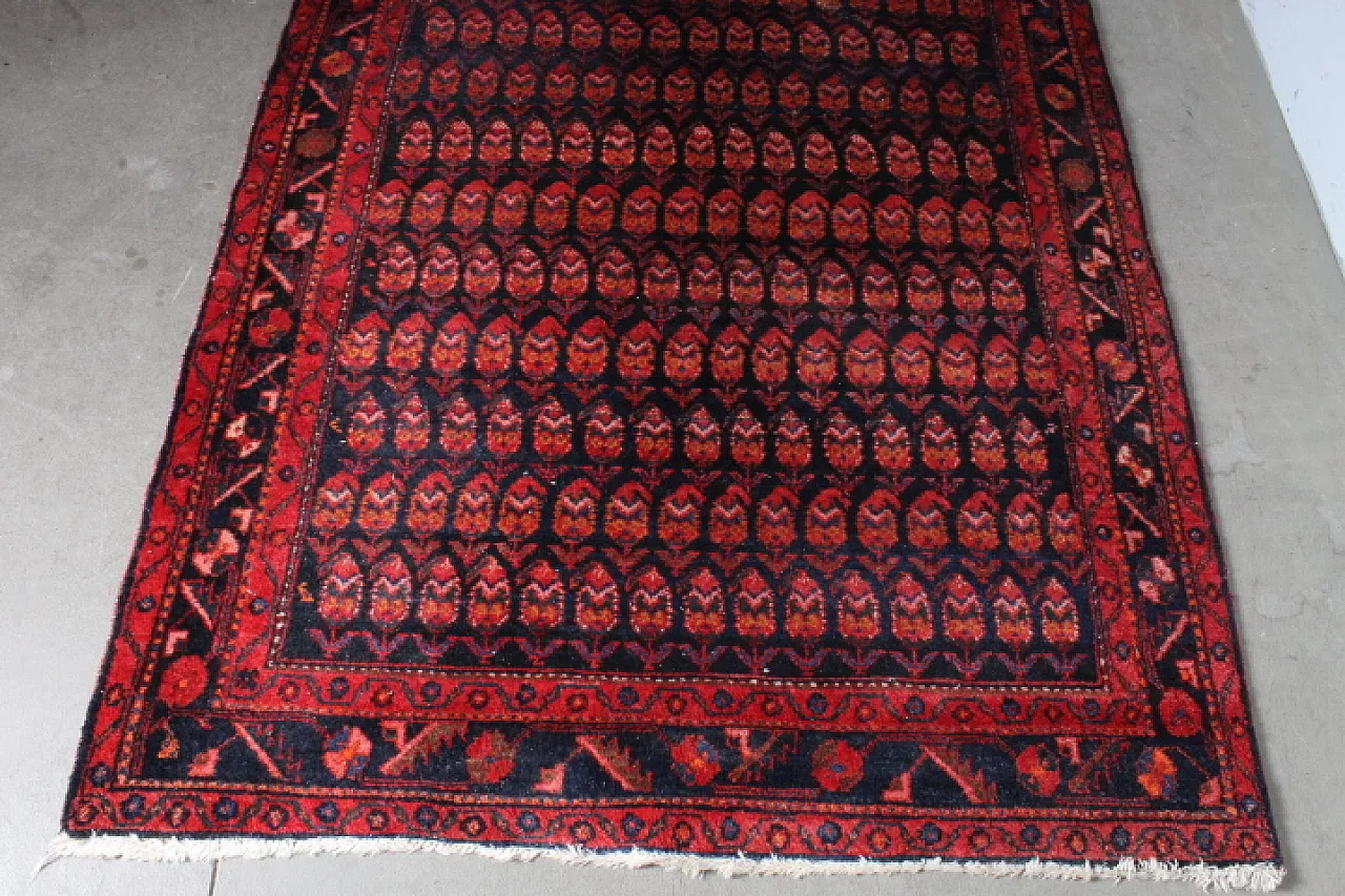 Turkish Persian Hamadan carpet, 1950s 4