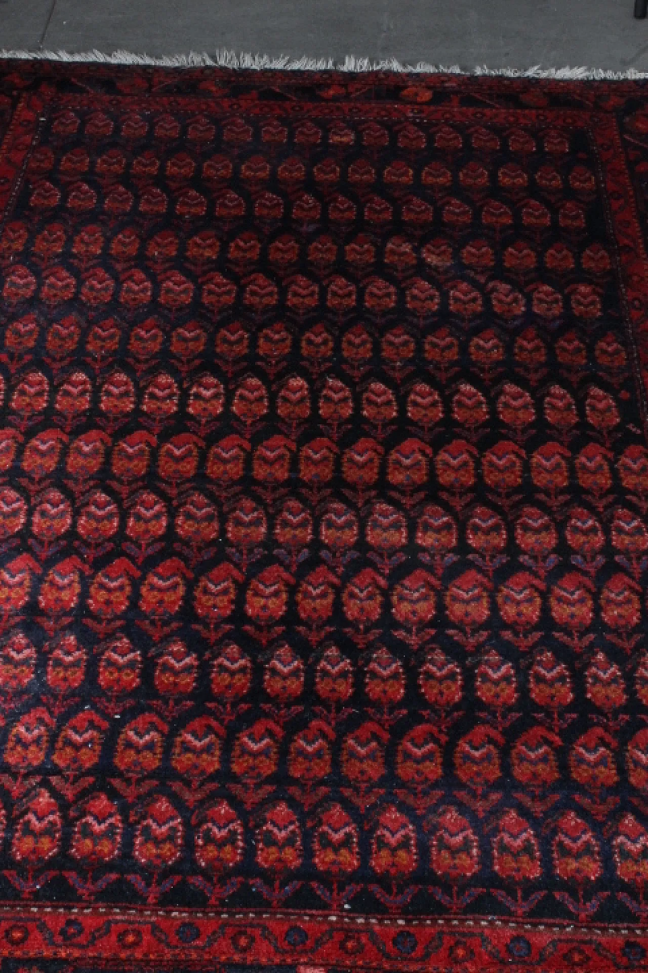 Turkish Persian Hamadan carpet, 1950s 5