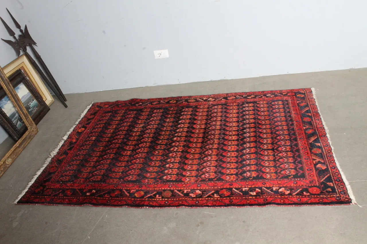 Turkish Persian Hamadan carpet, 1950s 6