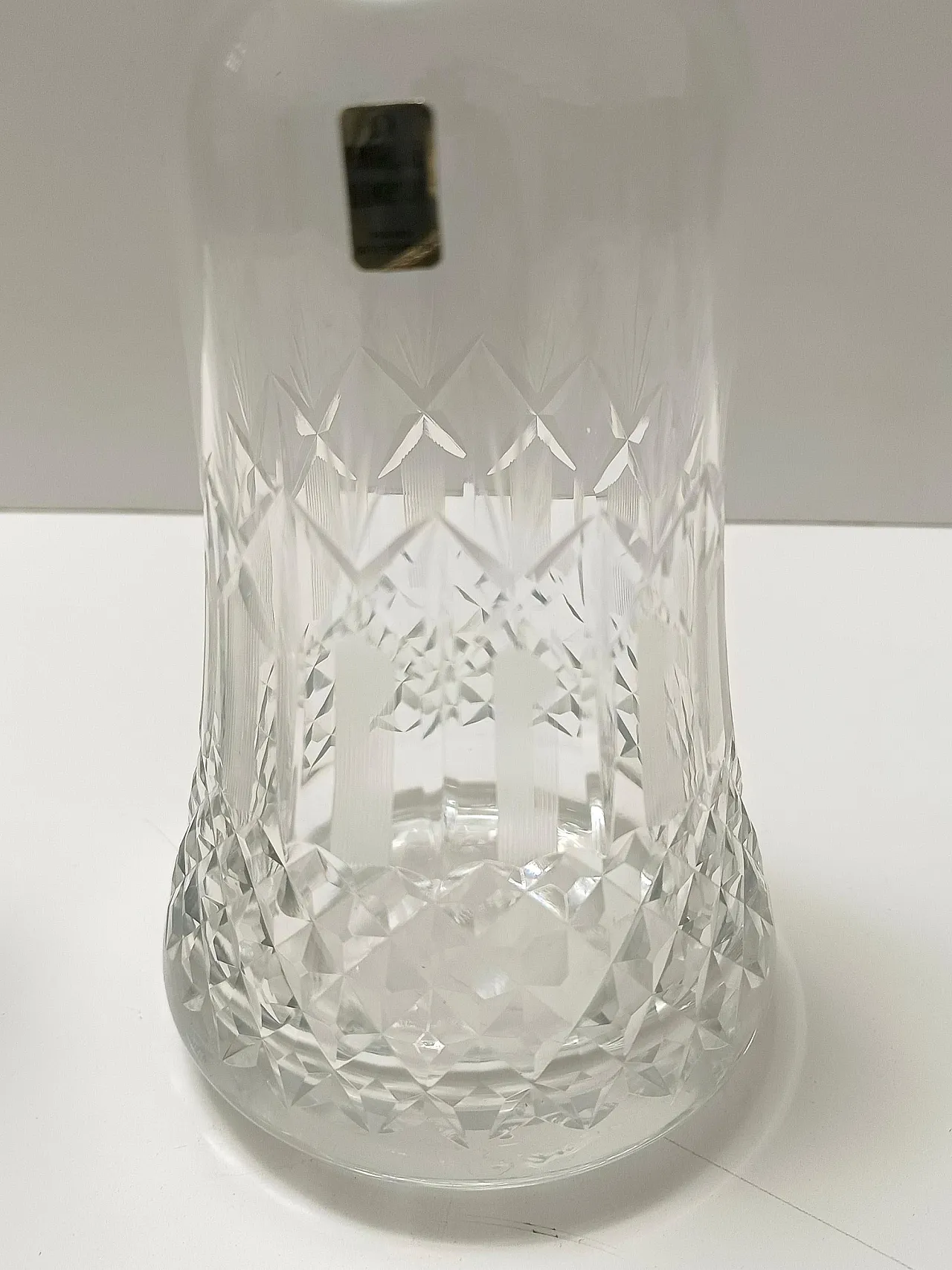 Pair of crystal decanter bottles by Bleikristall, Germany, '70 9