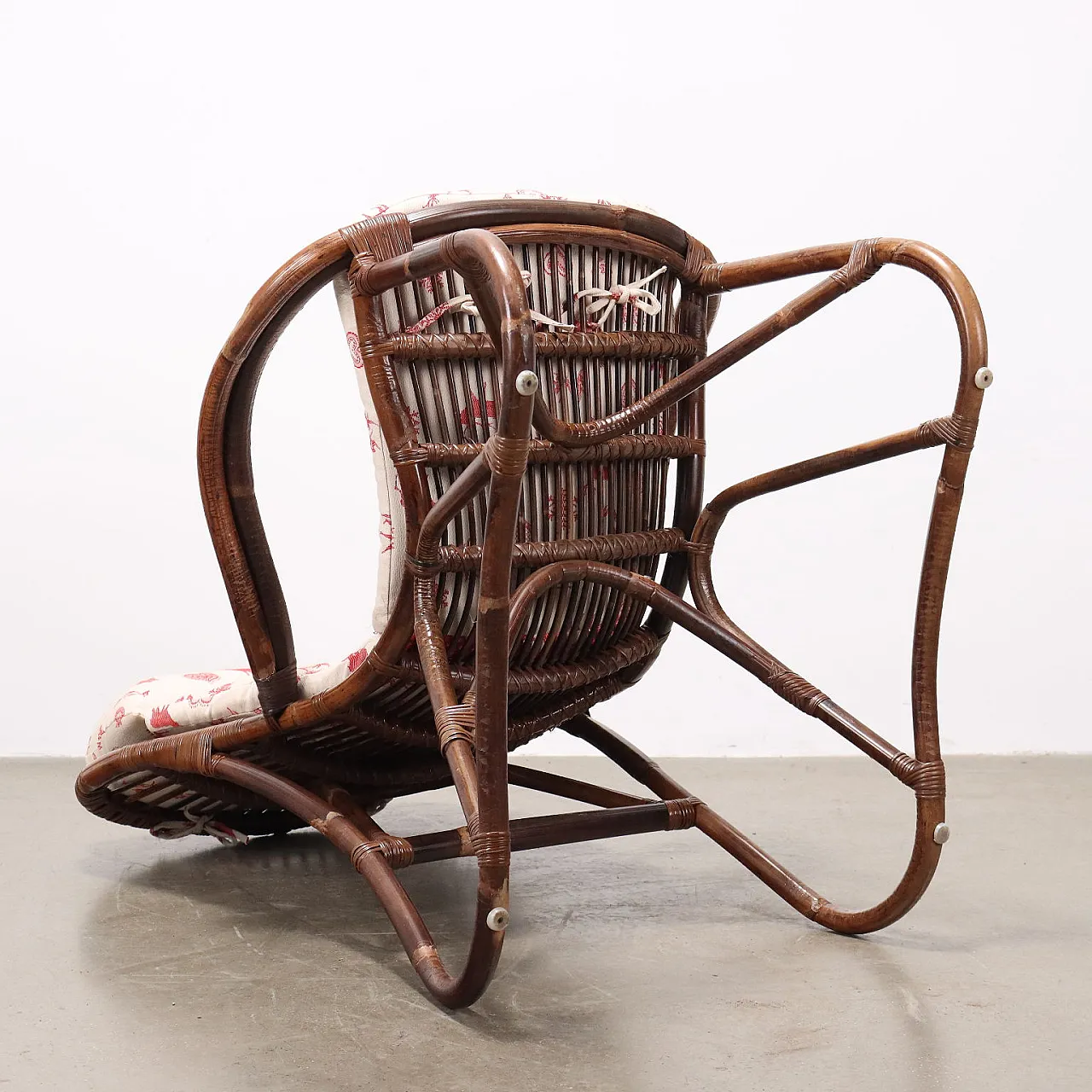 Bamboo armchair, late 20th century 9