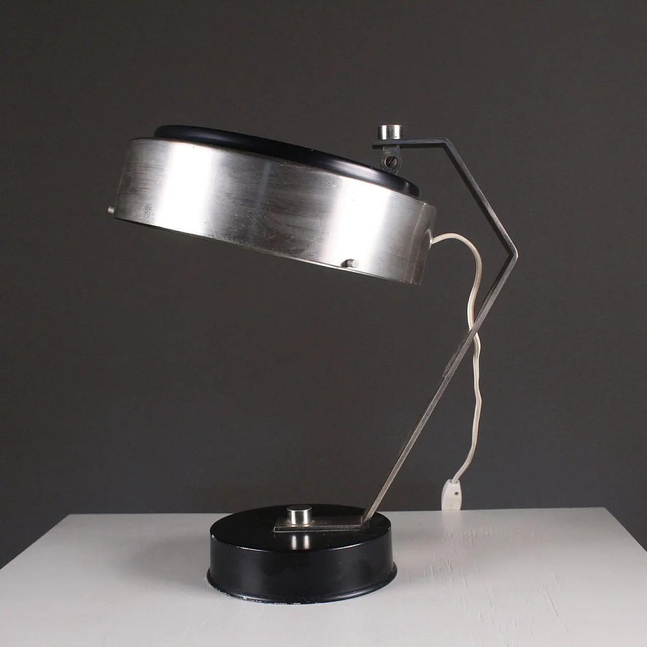 Space Age style metal table lamp, 1960s 1