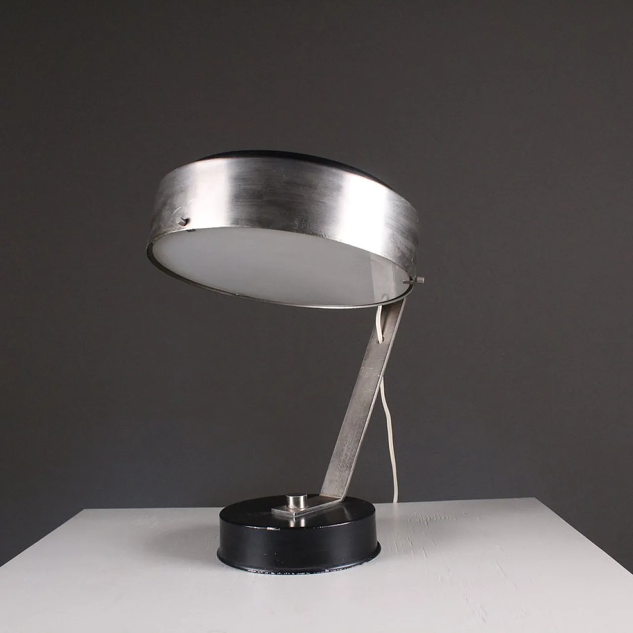 Space Age style metal table lamp, 1960s 6