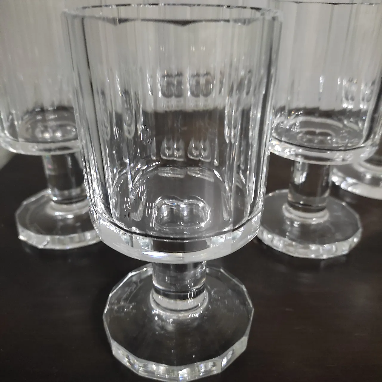 Set of Rosenthal crystal glasses, 80s 3