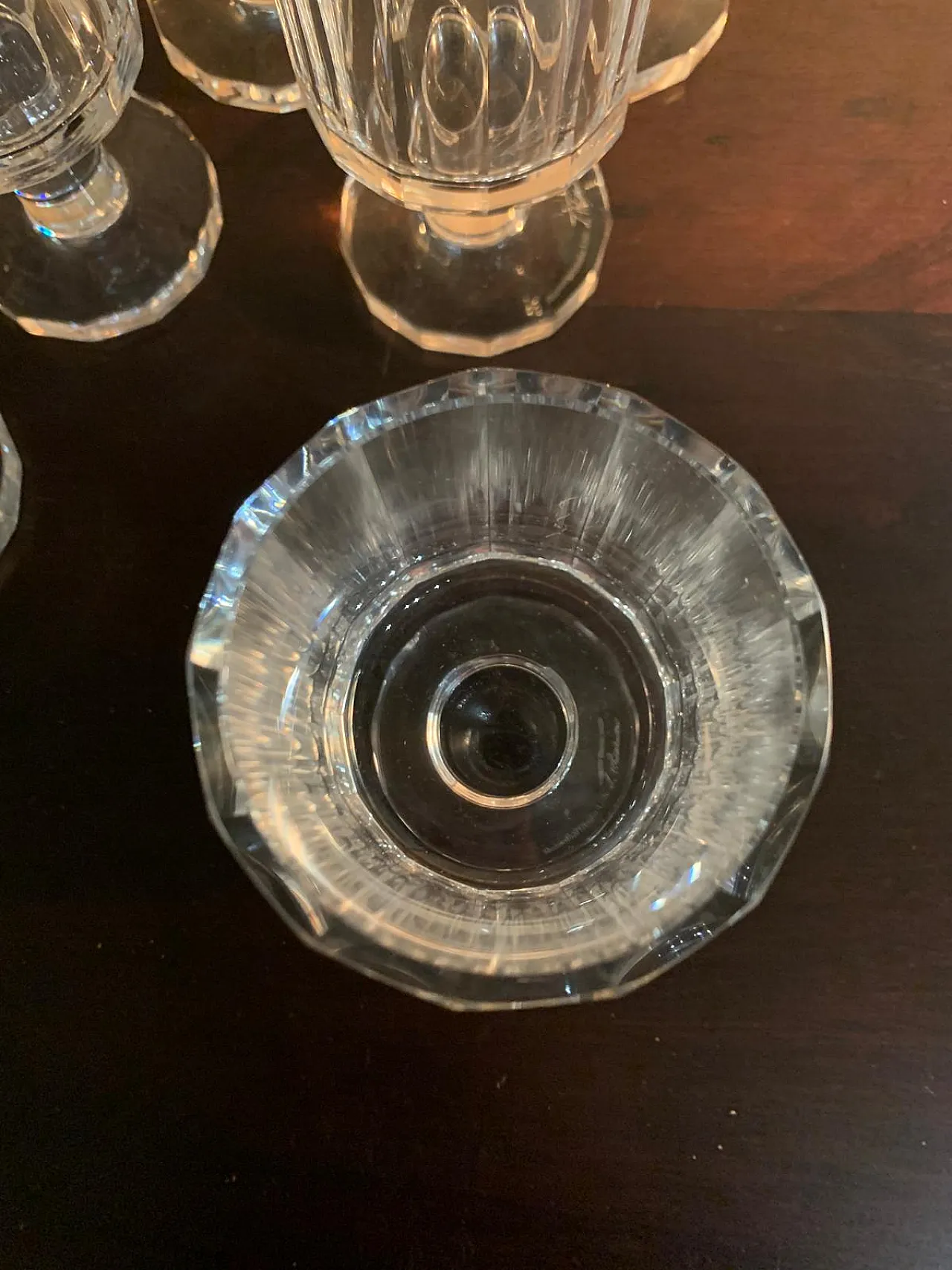 Set of Rosenthal crystal glasses, 80s 5