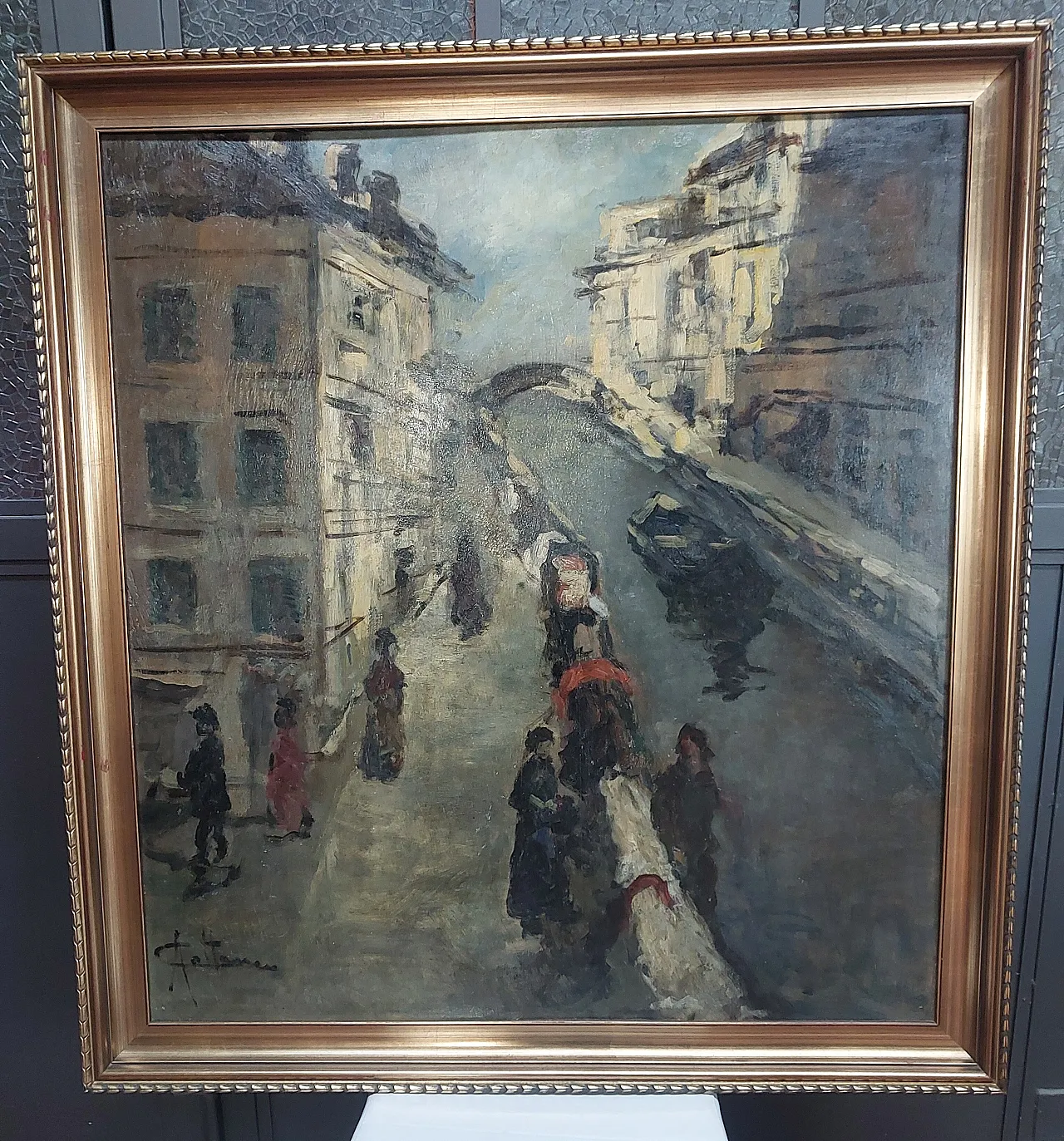 Achille Cattaneo oil painting from the 20th century 3