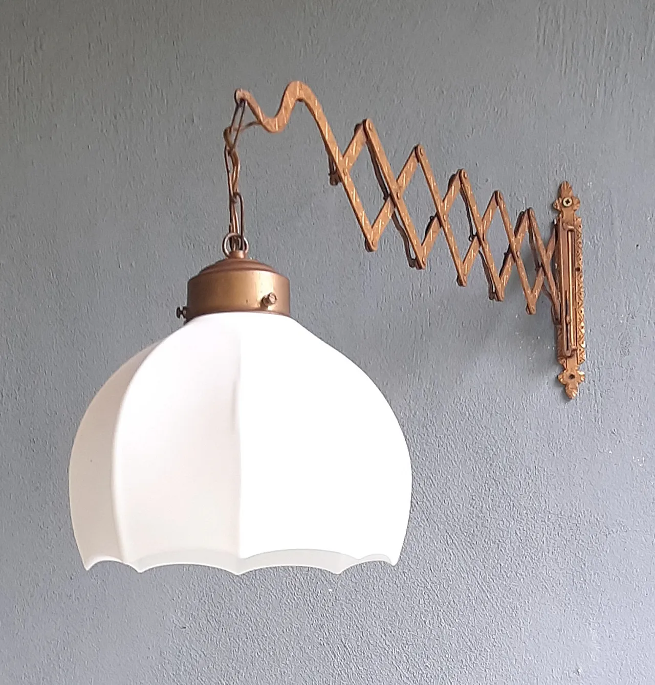 Wall lamp pantograph, 50s 19