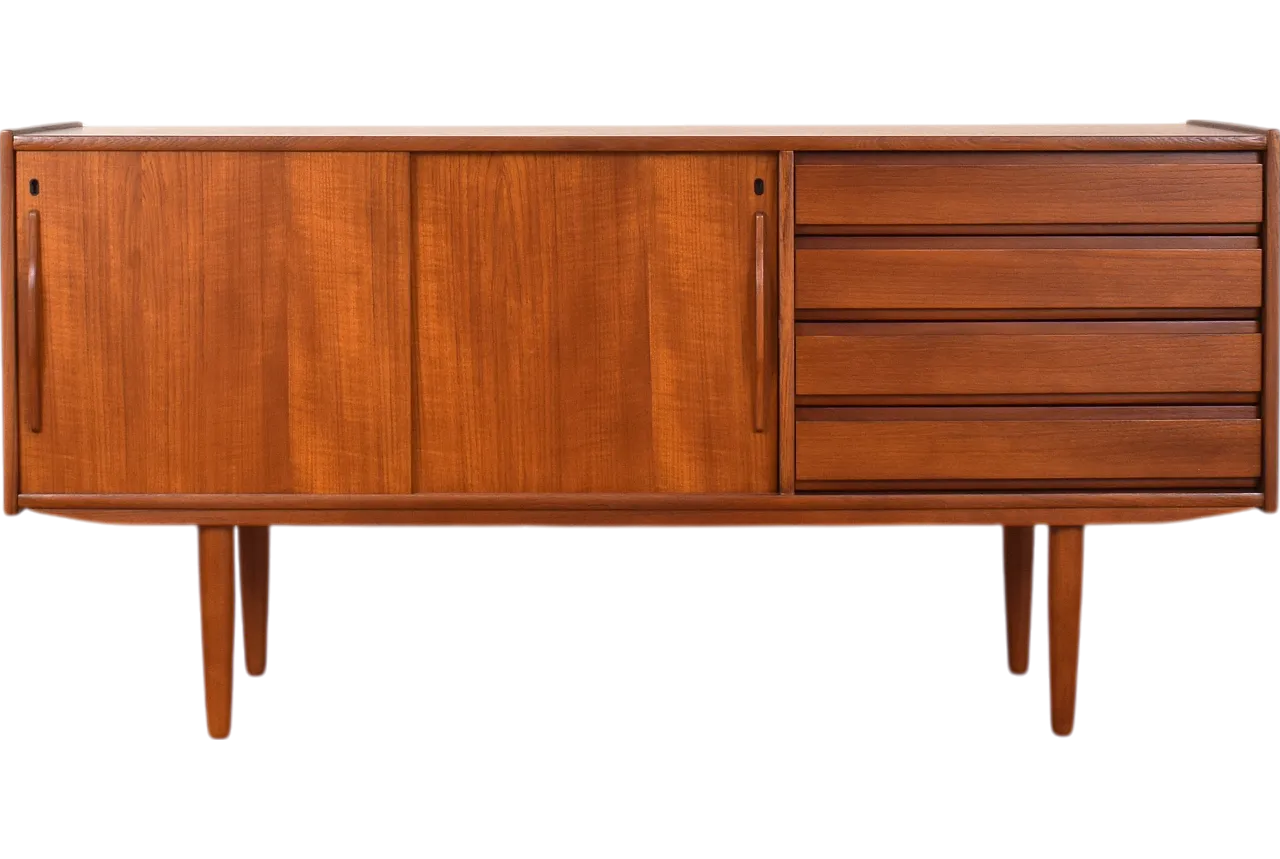 Mid-Century Danish Teak Sideboard, 1960s. 14