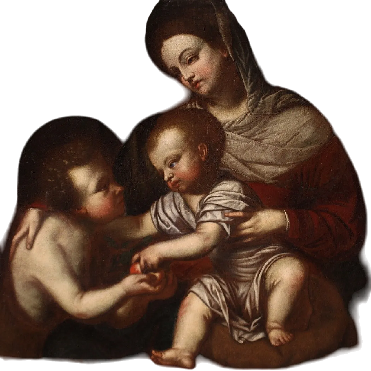 Da il Mretto, Madonna col bambino S. Giovannini, '600 16