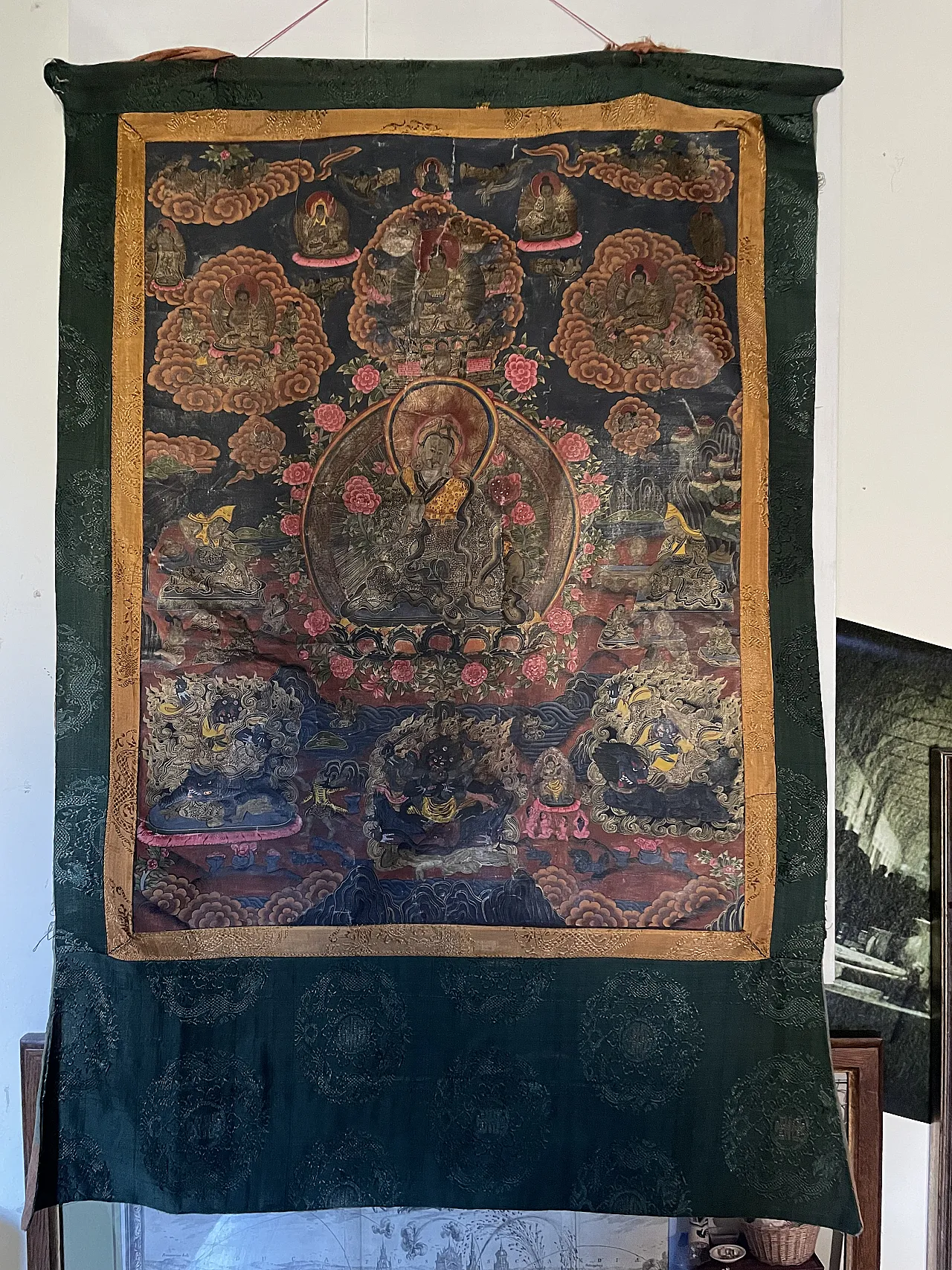 Thangka Cina o Tibet XIX sec 3