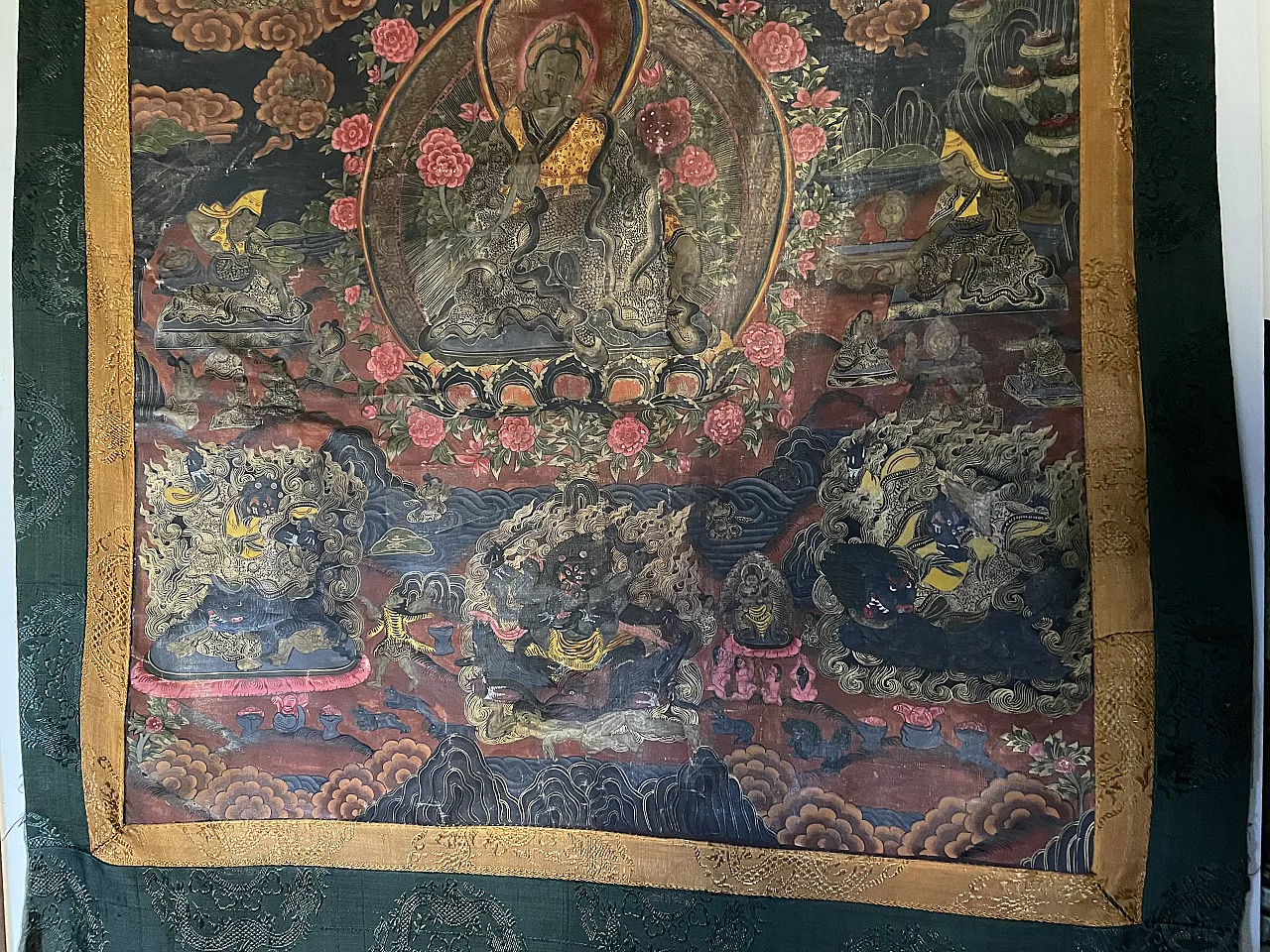 Thangka Cina o Tibet XIX sec 4