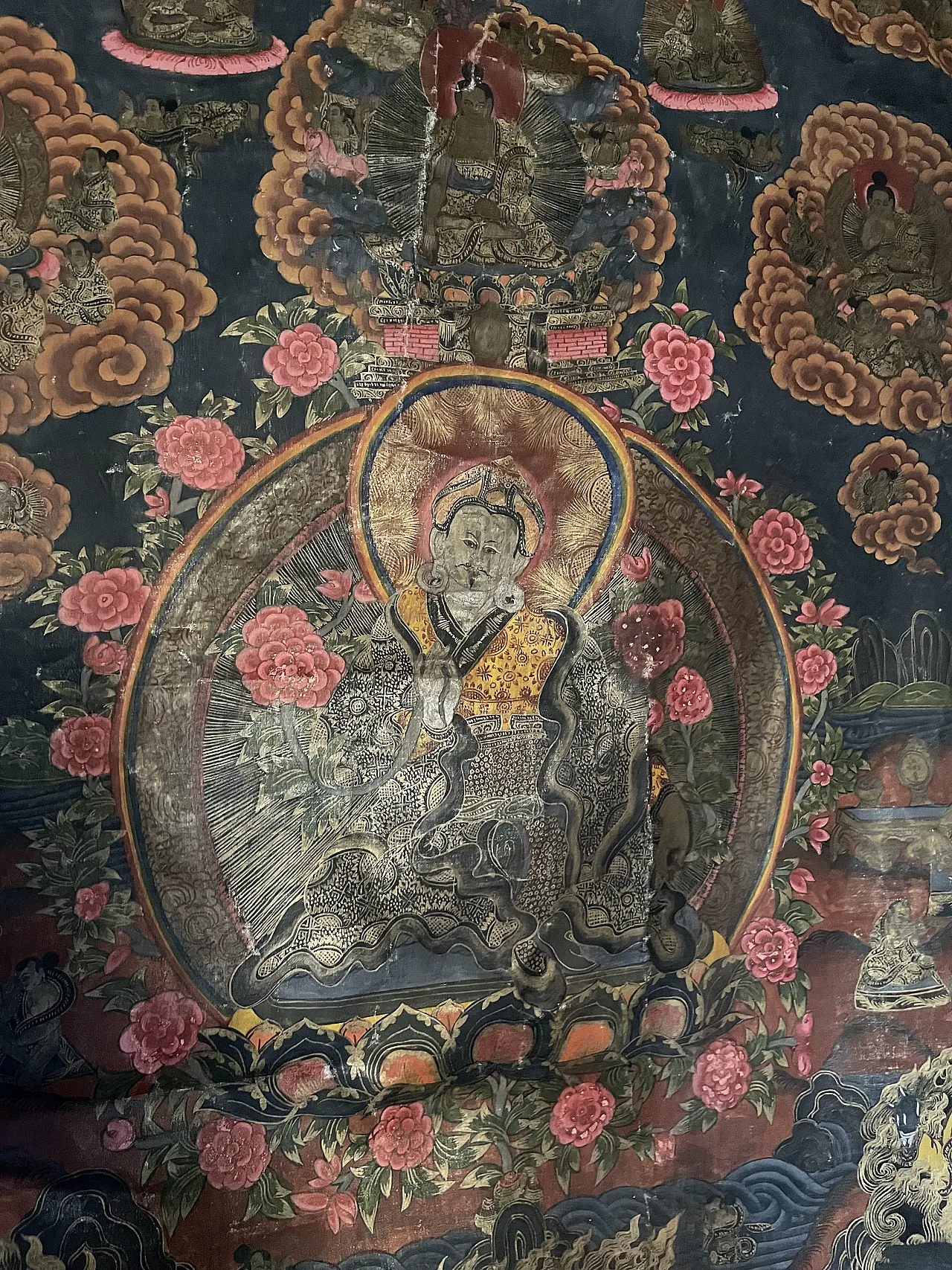 Thangka Cina o Tibet XIX sec 7