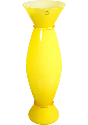 Acco blown glass vase by Alessandro Mendini for Venini, 1990s