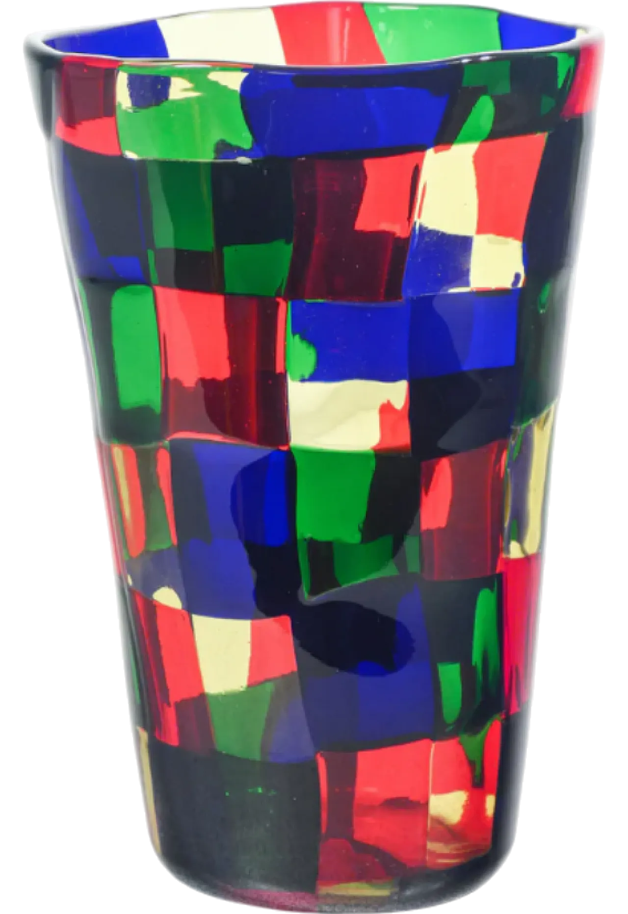 Vaso in vetro soffiato di Fulvio Bianconi per Venini, anni '50 7