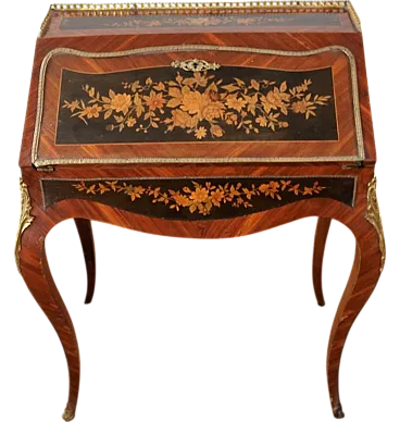 Louis XVI French Flap Desk