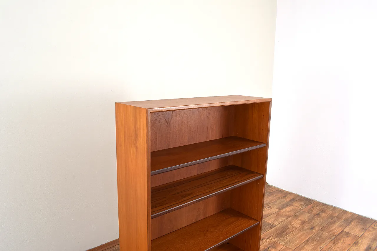 Mid-Century Danish Teak Bookcase, 1960s 8