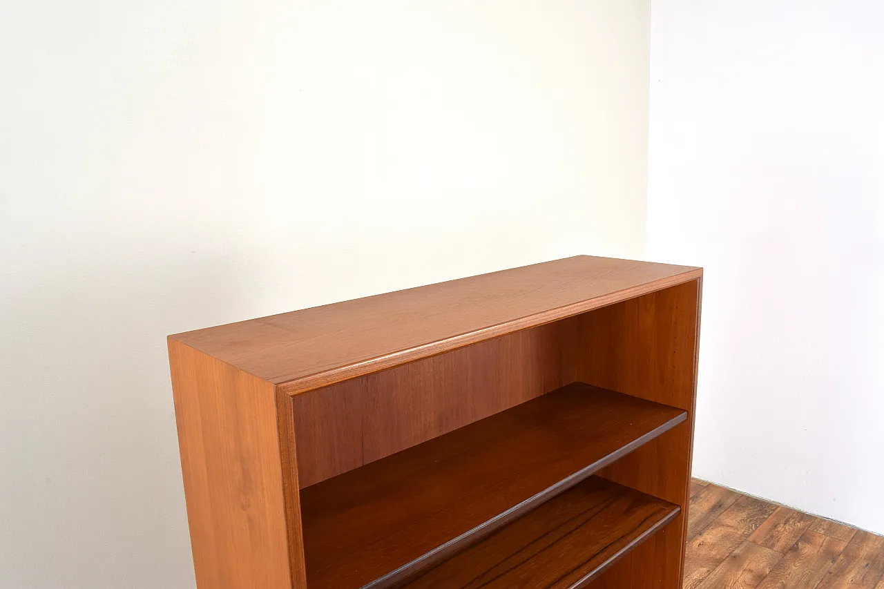 Mid-Century Danish Teak Bookcase, 1960s 10