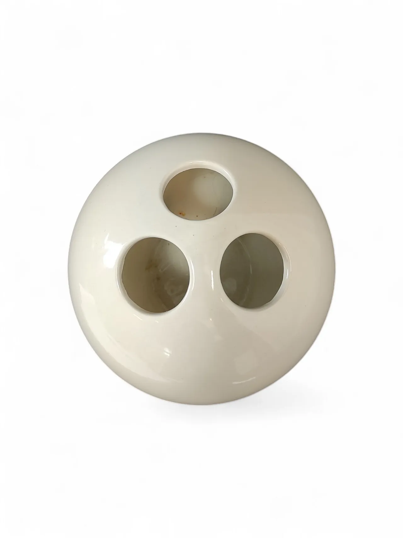 Iconic "Bowling" ceramic vase by E. Bioli for Il Picchio, 1970s 3