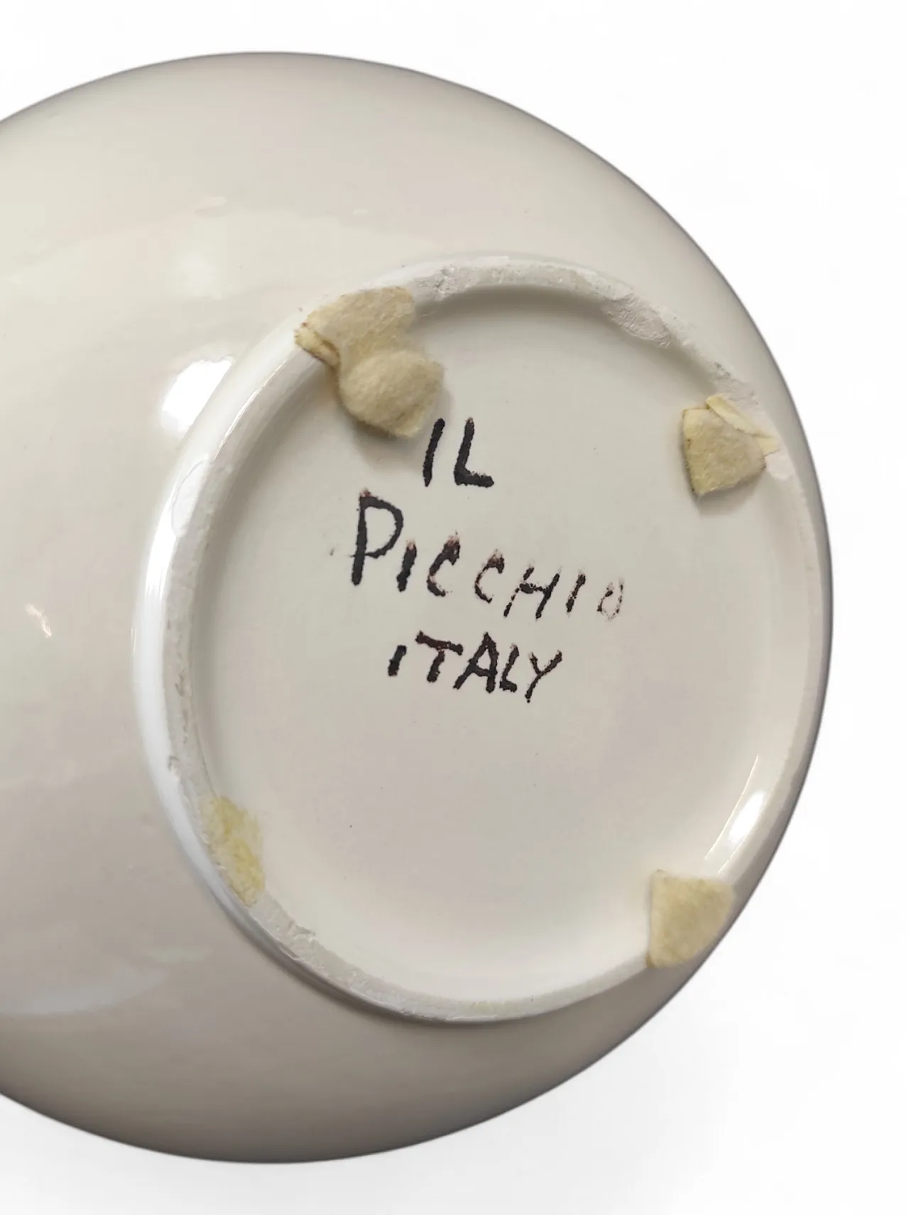 Iconic "Bowling" ceramic vase by E. Bioli for Il Picchio, 1970s 5