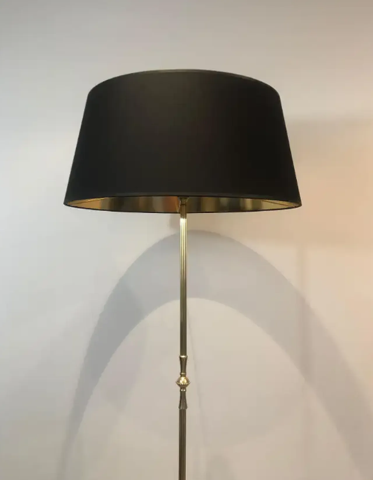 Brass floor lamp by Maison Jansen, 1940s 3